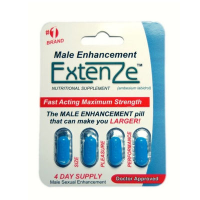 Extenze Male Enhancement Sex Pills for Men 1 Box 48 Pills
